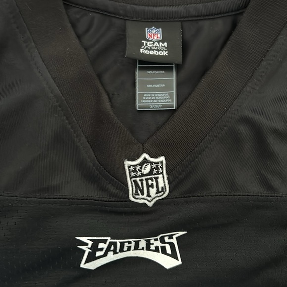 Philadelphia Eagles Reebok Brian Westbrook alternate color jersey - black/white - Picture 4 of 4